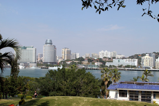 厦门海滨 城市风光