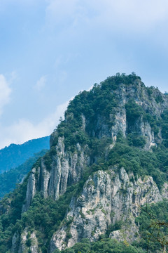 龙湾潭国家森林公园山景