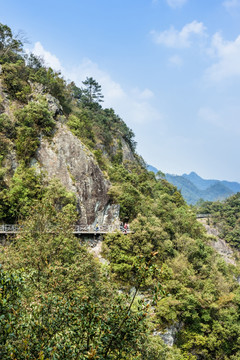 龙湾潭国家森林公园山景