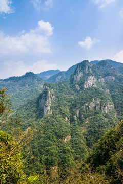 龙湾潭国家森林公园山景