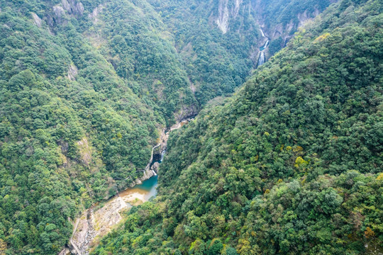 俯瞰龙湾潭