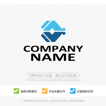 鯨 鯤 大魚 LOGO設(shè)計
