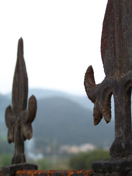 铁门 铁艺 枪 戟 天童寺