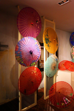 丝绸 丝绸博物馆 伞