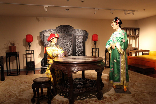 丝绸 丝绸博物馆 龙袍