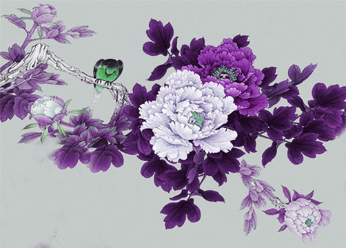 中式花鳥(niǎo)畫(huà)