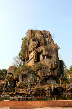 雕塑 观音山