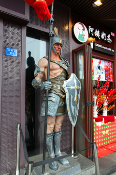 南京 美食街 蜡像 蜡像馆