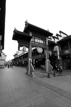 南京 老照片 黑白照片 十里