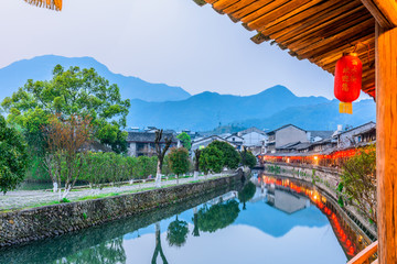 丽水古街夜景