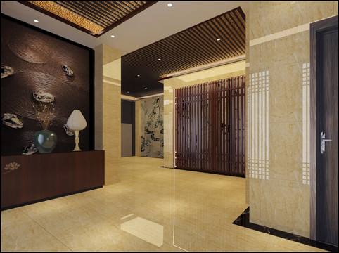 賓館大廳設(shè)計(jì)