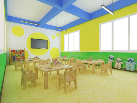 幼兒園教師效果圖