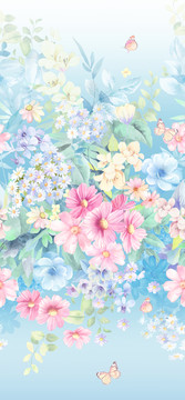 手繪花