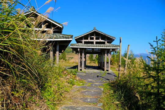 桂林龙胜龙脊梯田龙脊古寨观景区