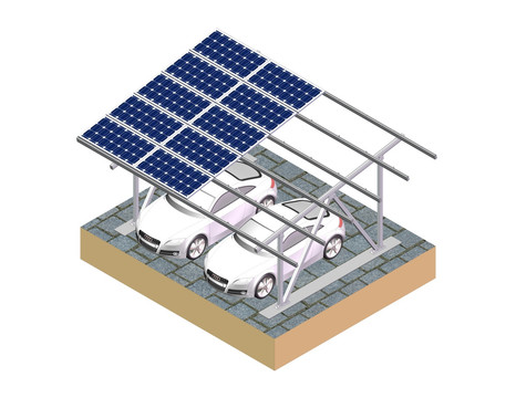 太阳能电池板装配图