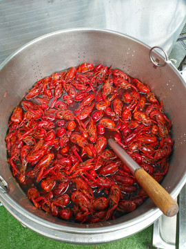 美食烹饪 油焖龙虾 卤小龙虾