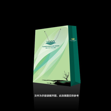 綠色拎袋