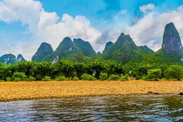 桂林山水漓江风景