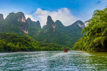 桂林山水漓江风光