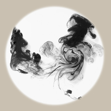 水墨畫 未分層