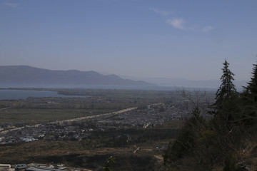 大理全景洱海