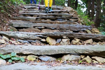 徽青古道石板山路