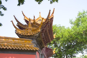 南京文庙棂星门 飞檐翘角