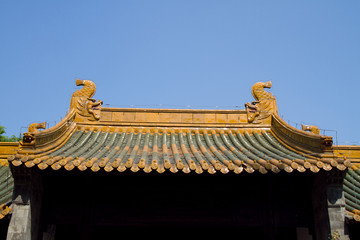 南京文庙厢房 屋面结构
