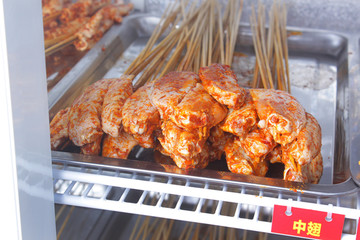 鸡中翅 串串 串串香