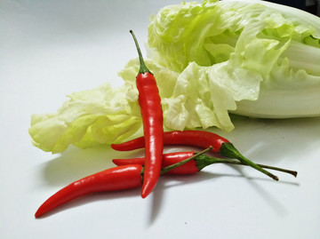 辣椒白菜 蔬菜