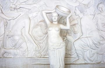 欧洲古典人物雕塑