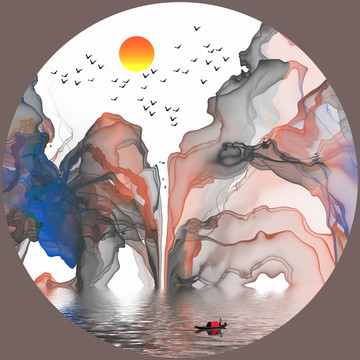 水墨畫