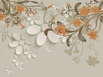 現(xiàn)代鮮花3D