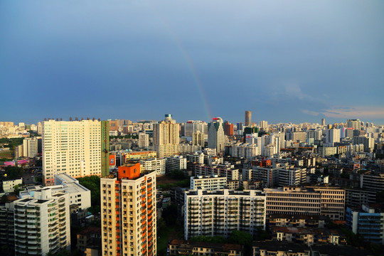 海口城市风光建筑