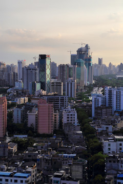 海口城市风光建筑