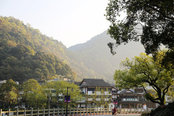 雁荡山响岭头