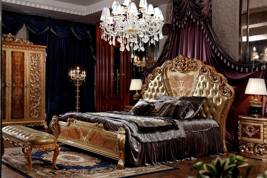 卧房 床 意式家具