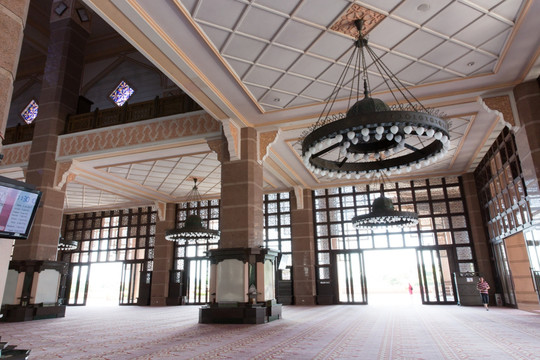 马来西亚 太子城清真寺 内部