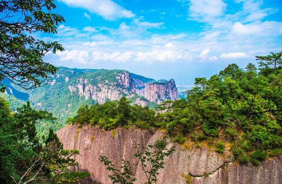 神仙居风光 山峰 奇峰怪石