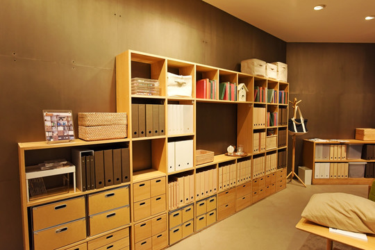 实木书柜 壁柜 书房整体家具