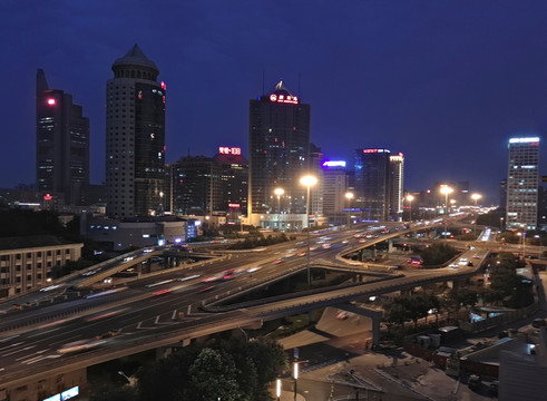 北京东三环夜景