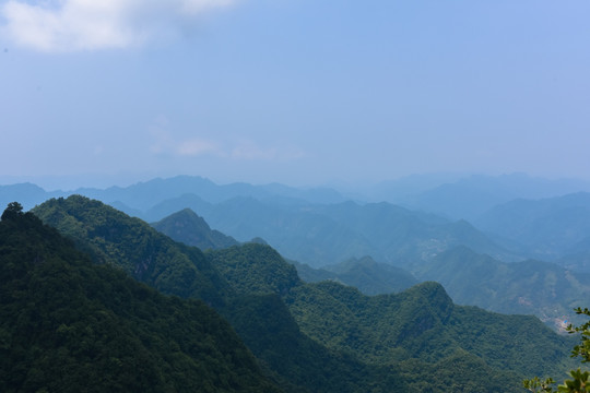 秦岭 山川 山脉