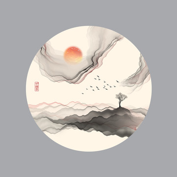 水墨畫