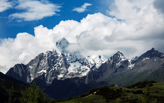 雪山