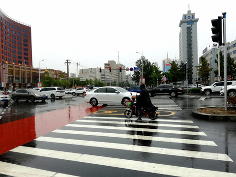 雨后的城市