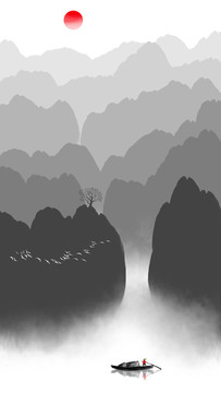水墨畫