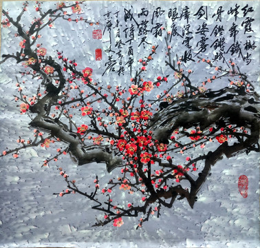 國(guó)畫(huà)梅花