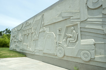 石材产业墙雕