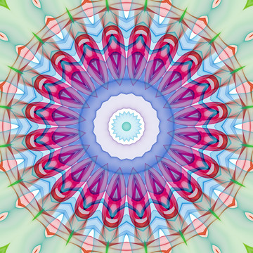 花型拼花裝飾畫 無分層