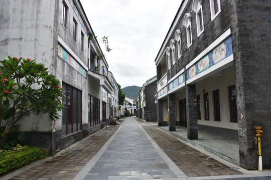 小巷 街道 砖墙 小道 巷道